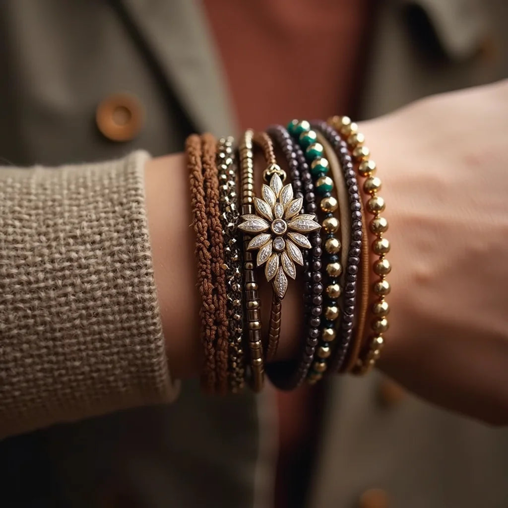 Ethnische Style Armbänder - Ethnische Style Armbänder Tipps für stilvolle Kombis