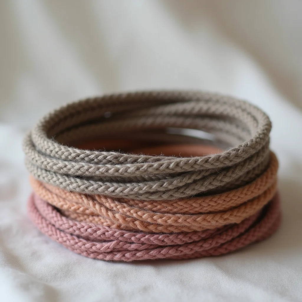 Handgemachte Stoffarmbänder - Handgemachte Stoffarmbänder Stilvolle Schmuckstücke