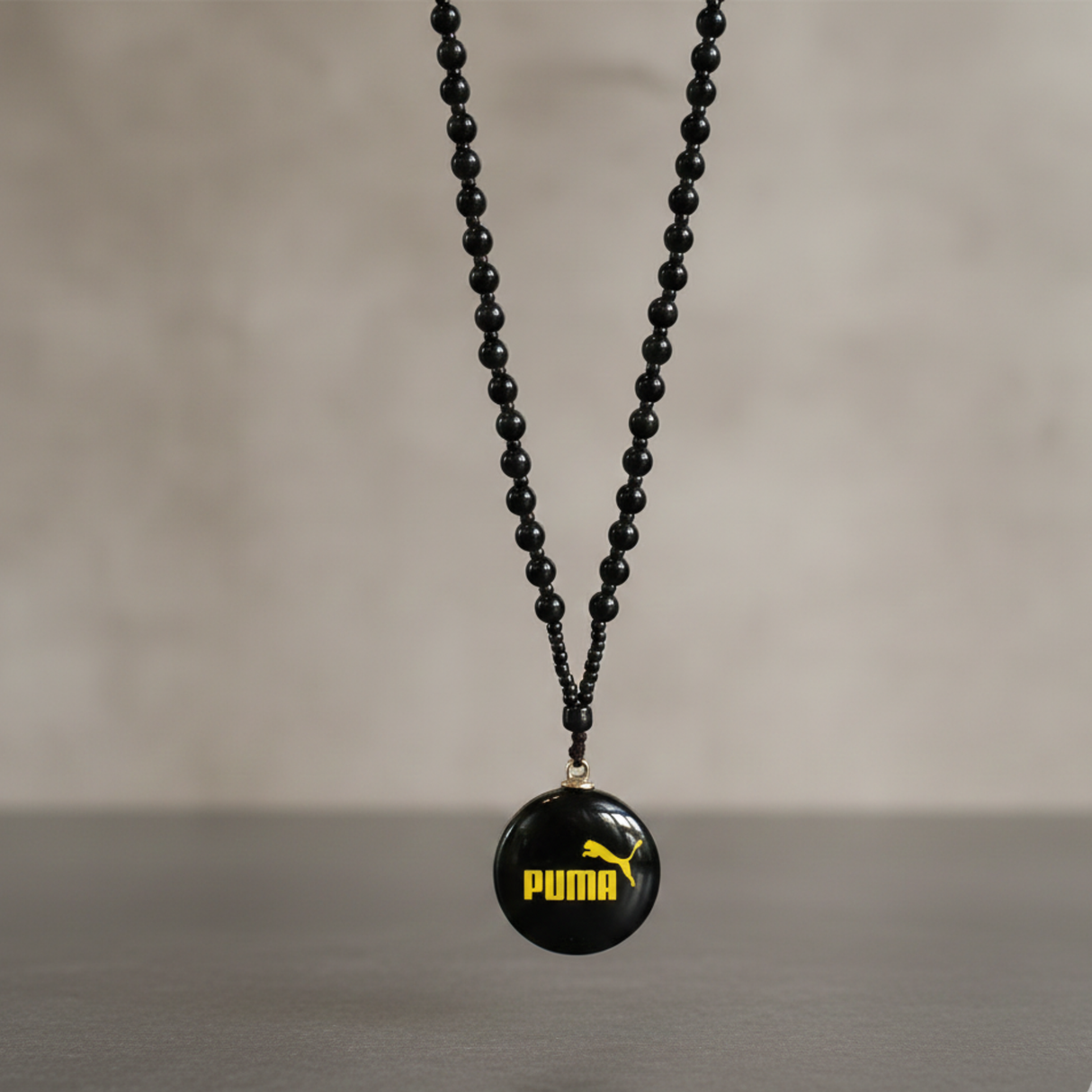 Triple k&s Premium Puma Halskette mit Logo-Anhänger Sportlicher Schmuck für Herren & Damen